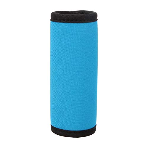 Gonnely Suitcase Handle Cover -Neoprene Rectangle Soft Luggage Box Car Door Handle Cover Wrap Grips Suitcase Travel Tags(Blue)