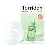 Torriden BALANCEFUL Cica Facial Sheet Masks (10 Sheets) - Gotu Kola Infused Facial Mask for Soothing, Calming, Balancing, and Nourishing with Centella Asiatica, Hyaluronic Acid, and Panthenol