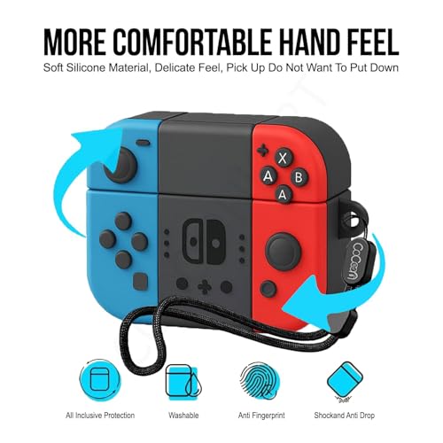 Image of Soft Silicone Case Cover Compatible for OnePlus Buds 4 (Game, Lanyard)
