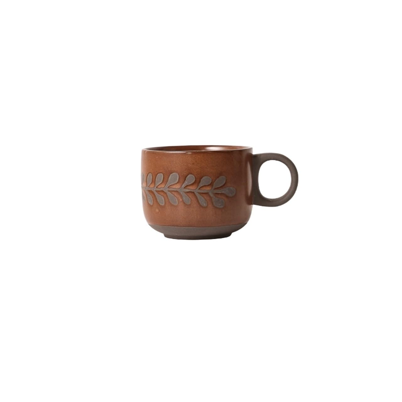 HLHLOP777 Coffee Mugs Small Retro Ceramic Mug Lace Pattern Coffee Cup 250ml Coffee Cup