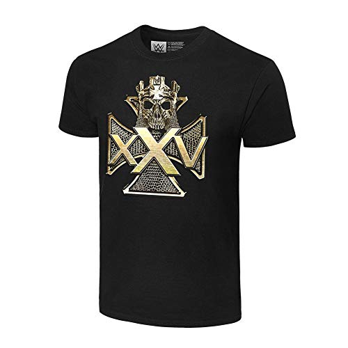 WWE Authentic Wear Triple H 25 Years T-Shirt Black Large