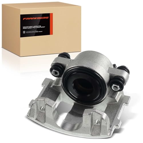Frankberg Brake Caliper Disc Brake Front Left Compatible with Cherokee XJ 1999-2001 Grand Cherokee I ZG ZJ 1991-1998 Wrangler II TJ 1996-2007 Replace# 5252610