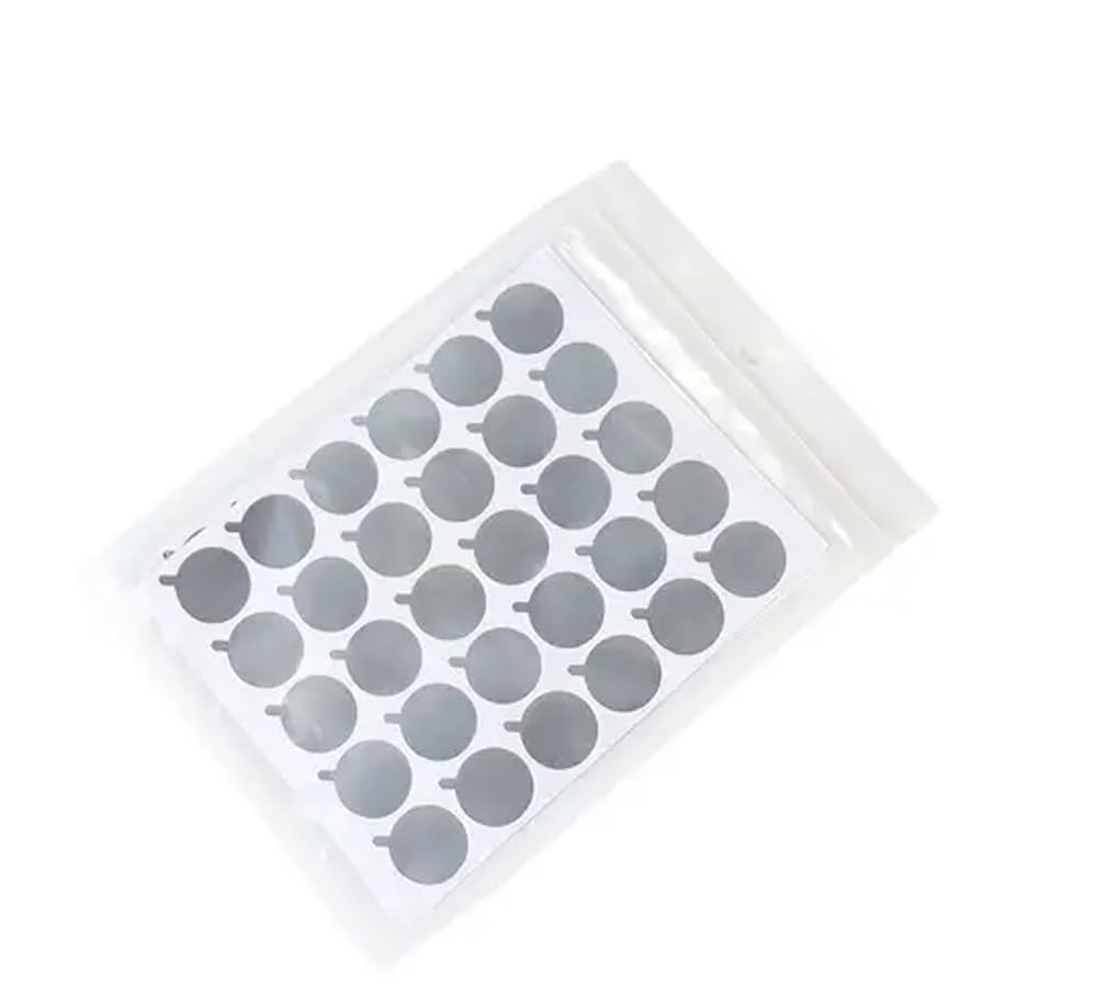 Luscious Glances Tin foil gasket eyelash sticker 300 Pcs pad Eyelash Extension Adhesive Glue Pallet Grafting Eyelash Glue Plate Eyelash Supplies Eyelash Grafting Tool Eyelash curler make up-image-40