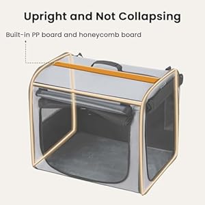 Dog Car Carrier Stable and Light Weight, Dog Carrier for Car, Portable Dog Car Crate with Breathable Windows, Foldable Pet Carrier for Both Indoor and Outdoor Use, Dog Travel Crate with Curtain Gray Dog Car Carrier Stable and Light Weight Dog Carrier for Car Portable Dog Car Crate with Breathable Windows Foldable Pet Carrier for Both Indoor and Outdoor Use Dog Travel Crate with Curtain Gray