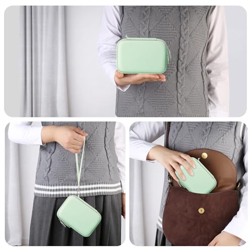 RAIALL Capa rígida para mini impressora de adesivos Moremore, bolsa de viagem para impressora térmic