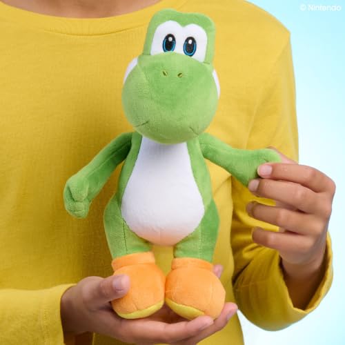 Super Mario™ Small Plush Yoshi, 10-Inch Collectible Plush by Just Play - Used condition - Image 2