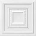 A La Maison Ceilings R31 Chestnut Grove Foam Glue-up Ceiling Tile (256 sq. ft./Case), Pack of 96, Plain White