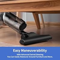 ECOVORTEX Corded Stick Vacuum Cleaners for Home, 20Kpa Powerful Suction Stick Vacuum with 16Ft Cord, 2 in 1 Lightweight Handheld Vacuum Cleaner for Hardwood Floor Pet Hair — image 6