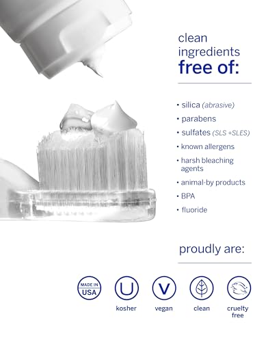 Image of Supersmile Citrus Blast Fluoride-Free Whitening Toothpaste, 8 oz, Professional Whitening Toothpaste with Calprox, Whitens 5.5 Shades in 7 Days, RDA 65 Low Abrasion, Enamel Safe for Veneers
