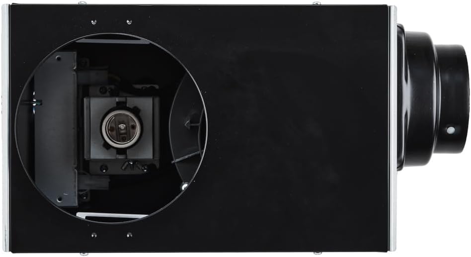 Super Quiet 80 CFM Recessed Bathroom Fan with Light