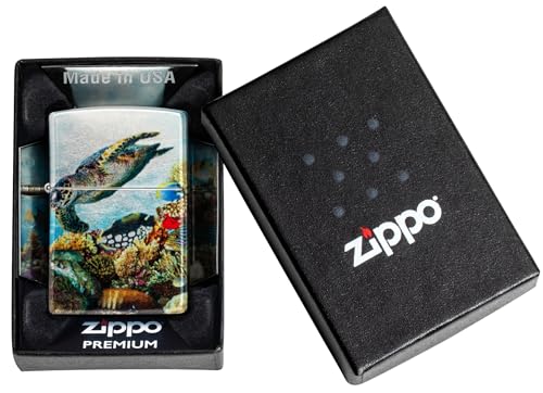 Encendedor Zippo Deep Sea Design 540 Tumbled Chrome miniatura 6