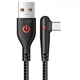 1PCS/3 PCS Type C USB Cables,Braid Fast Charging Cables,Universal Use Type-C Nylon Cable for Phones Tablets Laptop (1M Black)