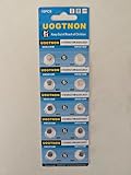 UOGTNON 379 SR521SW V379 Watch Battery 1.5V Button Cell (10-Pack)