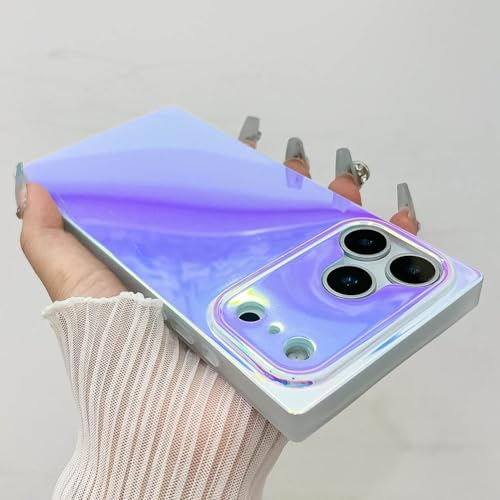 Coque holographique fine iPhone 17 Pro en TPU antichoc durable