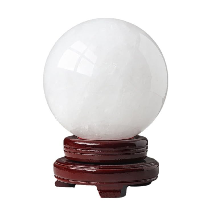 Boule de cristal de roche magique, le cadeau ésotérique idéal