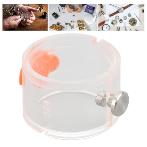 Suporte de Movimento de Relógio de Plástico Kit de Ferramentas de Reparo Profissional Equipamento Es