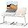 Laptop Desk for Bed, SAIJI Lap Desks Bed Trays for Eating Writing, Adjustable Computer Laptop Stand, Foldable Lap Table in So