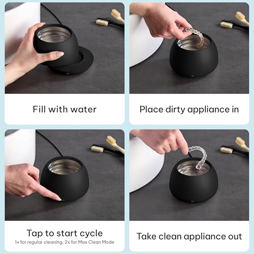 Zima Dental Pod PRO: New Ultrasonic Retainer Cleaner Machine. Market-Leading, Best Aligner Cleaner, Nightguard Cleaner, Mouthguard Cleaner, Denture Cleaner, Ultrasonic Cleaner for Oral Dental Care - Thumbnail 3
