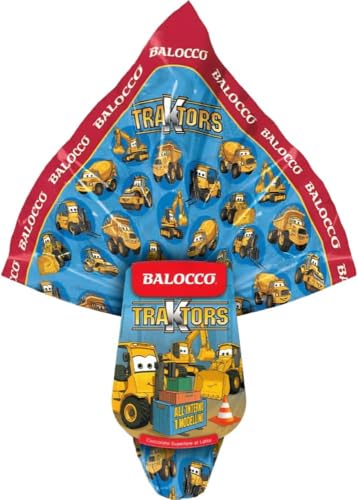 BaIocco Uovo di Pasqua Traktors 220g – Cioccolato al Latte