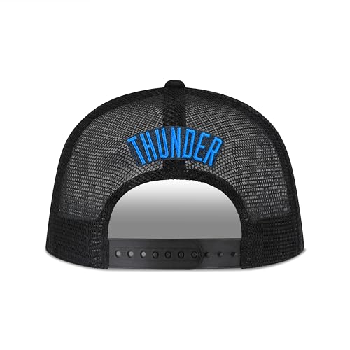 Image of Ultra Game Men's NBA Official Snap Back All Around The World Trucker Baseball Cap Hat