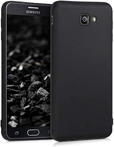 Image of Mobile Back Cover Case for Samsung Galaxy On Prime (Silicone Case|CameraProtection|Black SC1510)