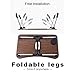 Astory Laptop Desk, Portable Laptop Bed Tray Table Notebook Stand Reading Holder with Foldable Legs & Cup Slot for Eating, Reading, Watching Movie on Bed/Couch/Sofa (Black)