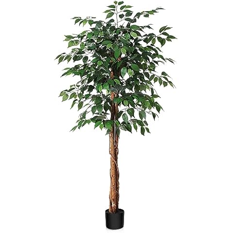 SOGUYI 5ft Artificial Ficus Tree Cover