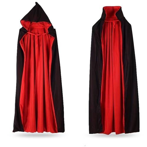 Cape de vampire réversible lot de 3 costumes à capuche pour éviter les déguisements uniques