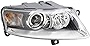 HELLA 009701161 Audi A6 (4F2, 4F5, 4FH C6) Passenger Side Headlight Assembly
