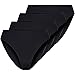 Produktbild Nina von C. 4 x Damen Jazzpant Basic Minislip Slip Sport Farben zur Auswahl, Farbe:schwarz, Grösse:S - 36