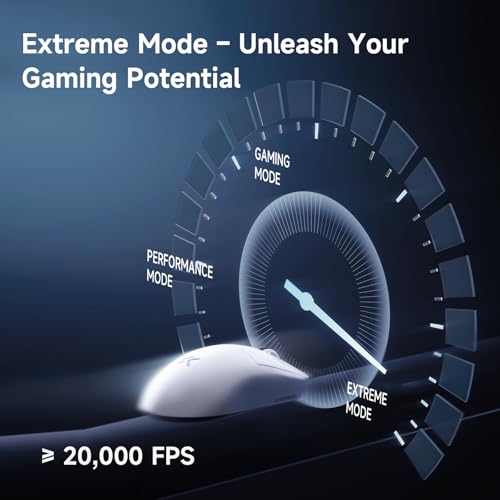 Image of MCHOSE A7 V2 Pro Wireless Gaming Mouse Esports 59g, PAW3395, 26K DPI, TOPSPEED Wired 8K /Wireless 1K Polling, 130 Hour Battery Life PC /Mac Black