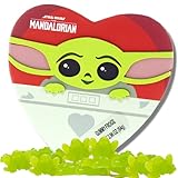 Star Wars The Mandalorian Grogu Gummy Candy, Green Apple Flavored Gummy Frogs, Easter Basket Stuffer, Fun Character Candy Gift