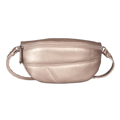 TOM TAILOR Denim Milla Damen Gürteltasche Bauchtasche Klein Gold