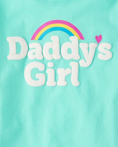The Children's Place,Baby Girls,and Toddler Family,Mom,Dad,Sibiling Short Sleeve Graphic T-Shirts,Multipacks,Mom/Daddys Girl/Brother 3-Pack,2 Years - image 4