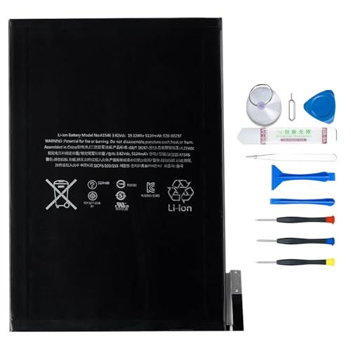 CHEELBORSI A1546 Battery Compatible with iPad mini 4 A1550 A1538 with Installation Tool 3.82V 19.32Whr 5124mAh