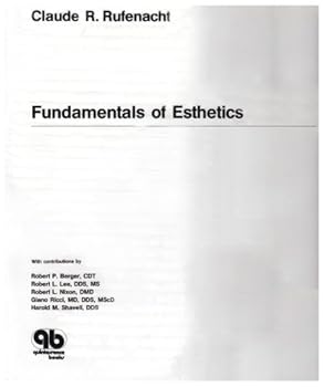Hardcover Fundamentals of Esthetics Book