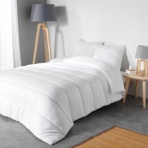 Couette blanche 450GR/M² “FABRICATION FRANCAISE” (2 places) 220 x 240