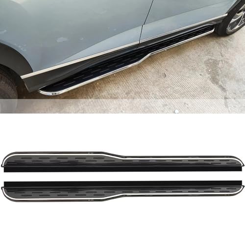 2PCS Side Step Fit for Jeep Grand Cherokee 2011-2021 Running Board Step Bar Padel(with Bracket)