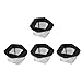 EZ SPARES 4PCS Replacement For Shark XSB726N Washable Dust Cup Filter Hepa Models SV75 SV70 SV726 Hand Vacs SV736, SV738, SV748, SV760