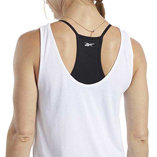 Débardeur Reebok Training Supply Ac+cotton blanc en taille 1X16W - 3