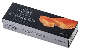 Excellence Burnt Egg Yolk Nougat by Vicens 150g Bar Turron de Yema Quemada