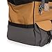 Dickies 18-Inch Durable Canvas Work Bag for Painters, Carpenters, and Builders, Heavy-Duty Zipper, Reinforced Handles, Exterior Pockets, Shoulder Strap, Tan/Grey