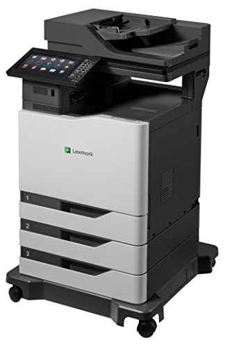 Lexmark cx825dte 1200 x 1200dpi Laser A4 52ppm – Multifunktions (Laser, 1200 x 1200 DPI, 1750 Blatt, A4, Direktdruck, schwarz, grau)