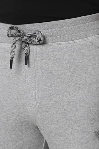 Image of Van Heusen Men's Regular Fit Mid Rise Athleisure Joggers - Drawstring Waist, Side Panel, Twin Pockets
