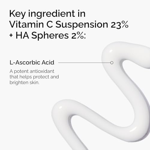 Image of The Ordinary Vitamin C Suspension 23% + HA Spheres 2%, Brightening Serum with Pure L-Ascorbic Acid, 30ml