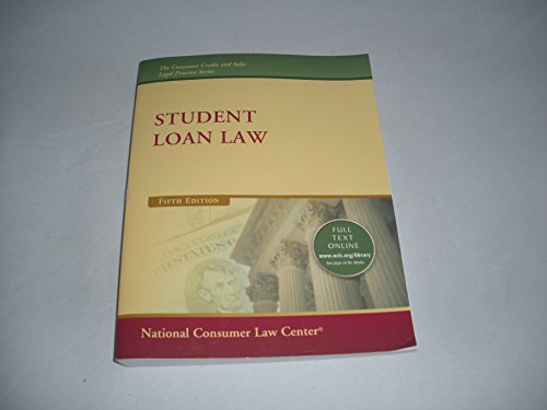 Student Loan Law 5th Edition 1602481563 Book Cover