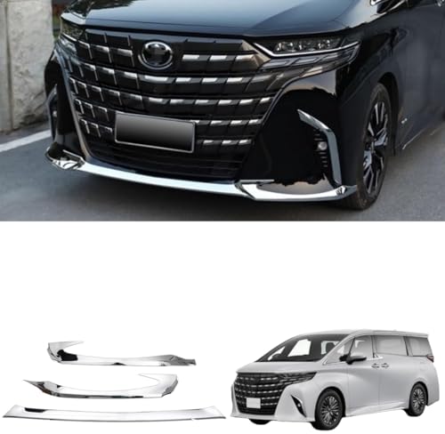 【Drive Car】トヨタ 新型 アルファード ヴェルファイア 40系 ALPHARD ハイブリッド ヴェルファイア40系 AAHH40W AAHH45W ハイブリッド Z E 外装 パーツ アクセサリー バンパーガーニッシュ バンパーリップトリムフロン