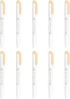 Vista 5 de Zebra Mildliner B-WKT7-MGO - Resaltador (dorado, 10 unidades)