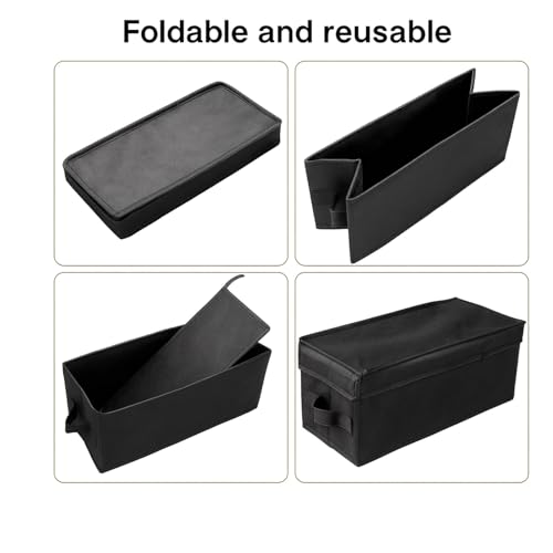 Boîtes de rangement pour CD pliables pour salon et bureau
