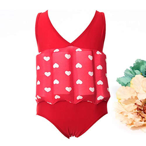 BESPORTBLE, vestido de natação bonito, flutuante, durável, flutuante, destacável, traje de banho par